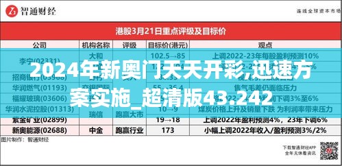 2024年新奥门天天开彩,迅速方案实施_超清版43.242