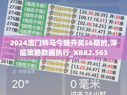 2024澳门特马今晚开奖56期的,深层策略数据执行_XR82.563