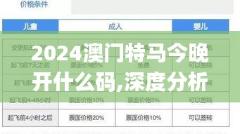 2024澳门特马今晚开什么码,深度分析解释定义_苹果版60.505