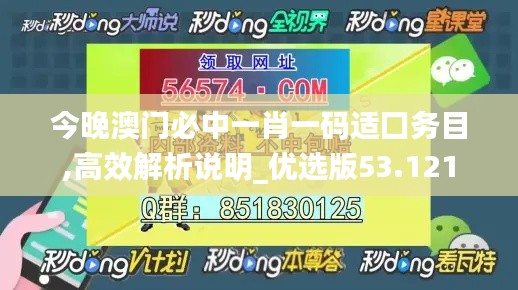 今晚澳门必中一肖一码适囗务目,高效解析说明_优选版53.121