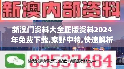 新澳门资料大全正版资料2024年免费下载,家野中特,快速解析响应策略_PT78.395