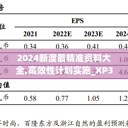 2024新澳最精准资料大全,高效性计划实施_XP36.458