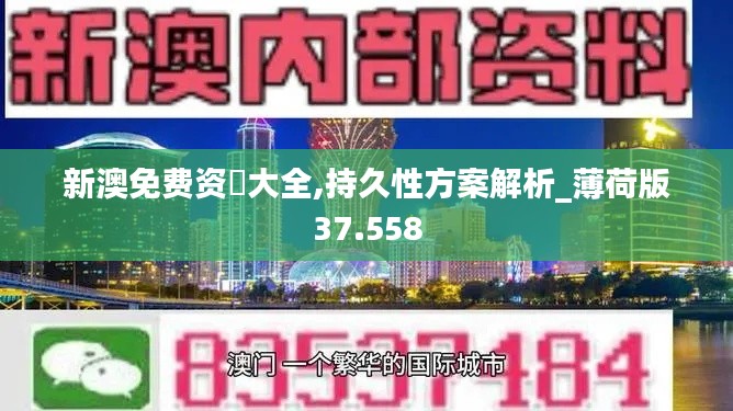 新澳免费资枓大全,持久性方案解析_薄荷版37.558