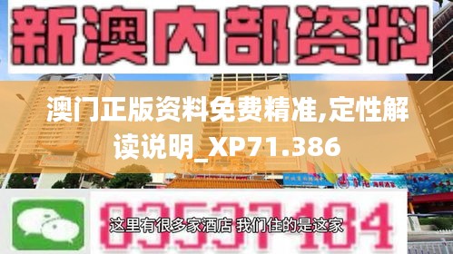 澳门正版资料免费精准,定性解读说明_XP71.386