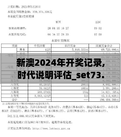 新澳2024年开奖记录,时代说明评估_set73.302-6