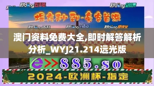 澳门资料免费大全,即时解答解析分析_WYJ21.214远光版