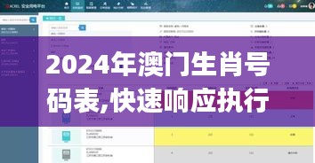 2024年澳门生肖号码表,快速响应执行策略_XR118.129-1