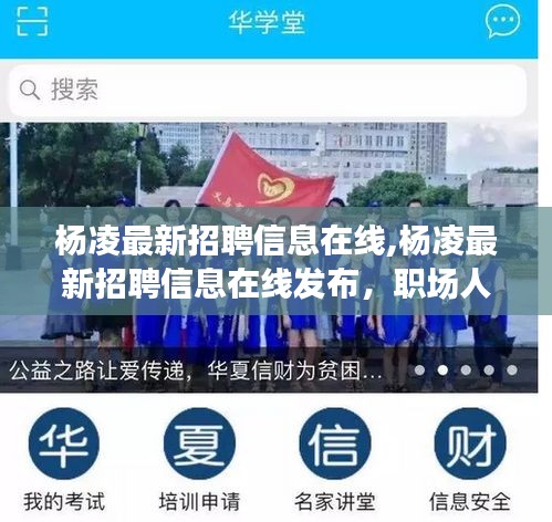 杨凌最新招聘信息在线发布，职场人士的新机遇之窗